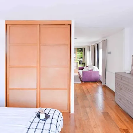 Loft Design Climatisation Parking Gratuit 10 Min Paris 25 Min *