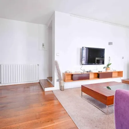 Loft Design Climatisation Parking Gratuit 10 Min Paris 25 Min Vincennes