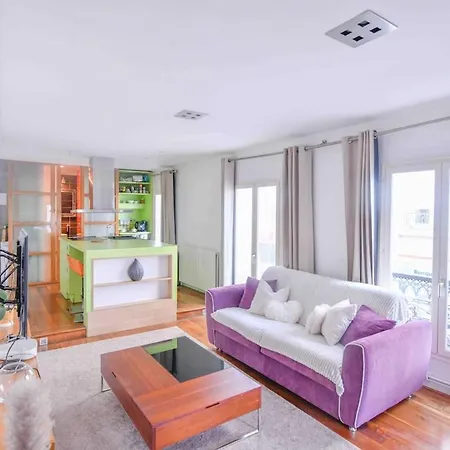 Loft Design Climatisé Parking Gratuit - 10min Paris - 25 Min - Vincenne Centre *