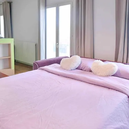 Loft Design Climatisé Parking Gratuit - 10min Paris - 25 Min - Vincenne Centre Appartement