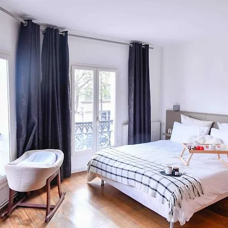Loft Design Climatisé Parking Gratuit - 10min Paris - 25 Min - Vincenne Centre Appartement Vincennes